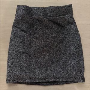 forever 21 shiny mini skirt
